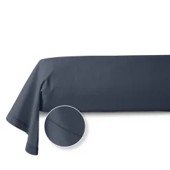 Taie de traversin unie en coton 57 fils - collection permanente