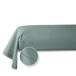 Taie de traversin unie en coton 57 fils - collection permanente