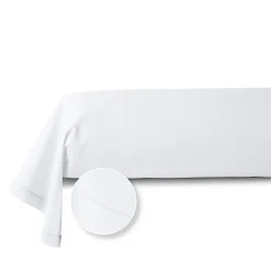 Taie de traversin unie en coton 57 fils - collection permanente
