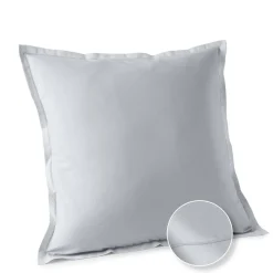 Taie d'oreiller unie en coton 57 fils - collection permanente