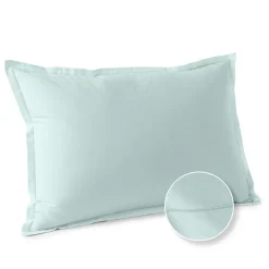 Taie d'oreiller unie en coton 57 fils - collection permanente