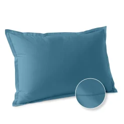 Taie d'oreiller unie en coton 57 fils - collection permanente