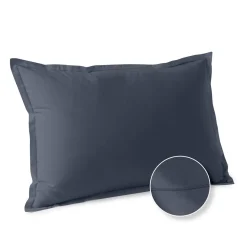 Taie d'oreiller unie en coton 57 fils - collection permanente