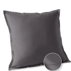 Taie d'oreiller unie en coton 57 fils - collection permanente