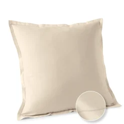 Taie d'oreiller unie en coton 57 fils - collection permanente