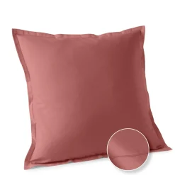 Taie d'oreiller unie en coton 57 fils - collection permanente