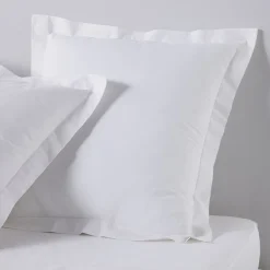 Taie d'oreiller unie en Coton 57 fils ORGANIC