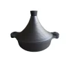 Tajine 32cm fonte d'aluminium noir revêtement anti-adhérent
