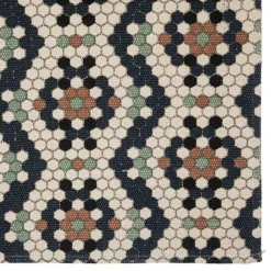 Tapis Déco Café 120x170cm Multicolore