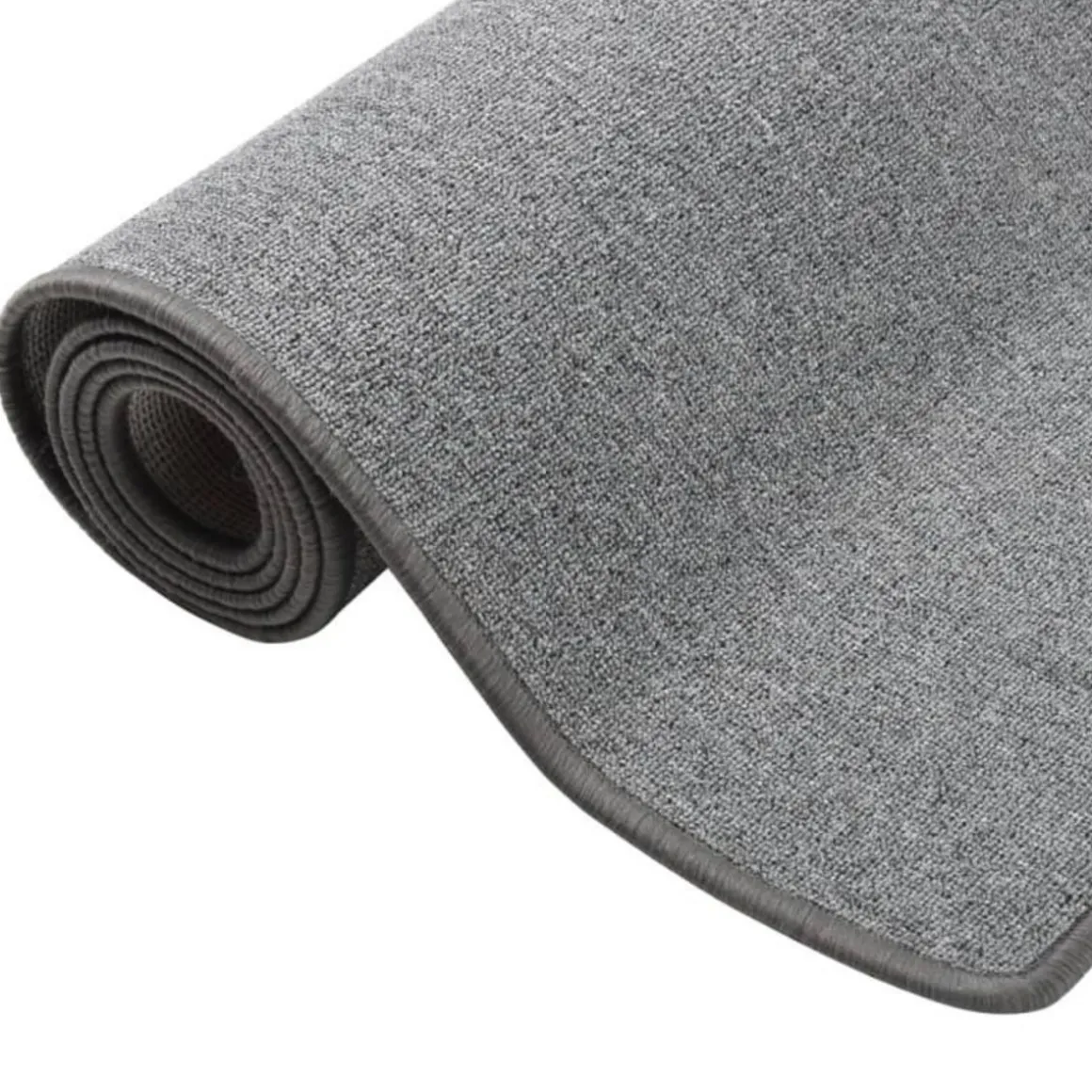 Tapis de couloir Gris foncé 50x300 cm