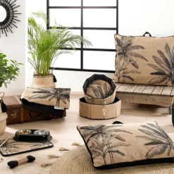 Tapis de Repas pour Animaux Bahia 45cm Beige