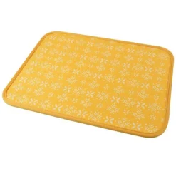 Tapis de Repas pour Chien & Chat Ethnic 45cm Moutarde