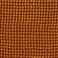 Tapis de Salle de Bain Chenille 50x80cm Marron Tabac