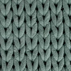 Tapis de Salle de Bain Tissé Épais 50x120cm Vert