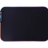 Tapis de souris avec LED Q.3495 - Noir