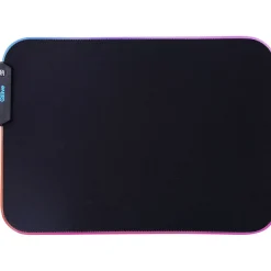 Tapis de souris avec LED Q.3495 - Noir