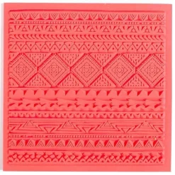 Tapis de texture pour pâte polymère - Ethnique