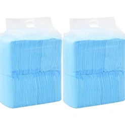 Tapis d'hygiene pour chiens 200 pcs 60 x 60 cm Tissu non tisse