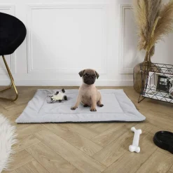 Tapis doux Jazz pour chien et chat - Gris