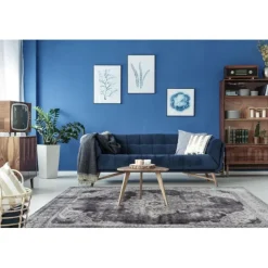 Tapis Imprimé Antique Vintage Gris