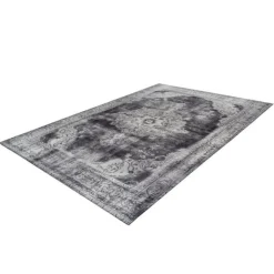 Tapis Imprimé Antique Vintage Gris