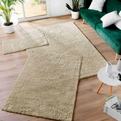 Tapis Shaggy Uni Tango 120x170cm Taupe