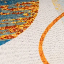 Tapis Tissé à Poils Plats Picassa IV Multicolore