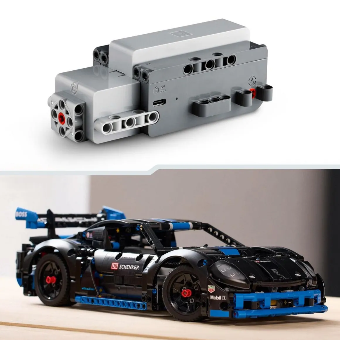 Technic 42176 - Voiture de Course Porsche GT4 e-Performance - Modèle Télécommandé