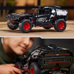 Technic 42160 Audi RS Q e-tron, Voiture de Rallye Télécommandée, Maquette Off-Road Dakar