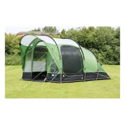 Tente de camping gonflabe - 3 places - KAMPA - Brean 3 AIR - Vert et noir