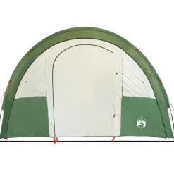 Tente de camping tunnel 4 personnes vert imperméable