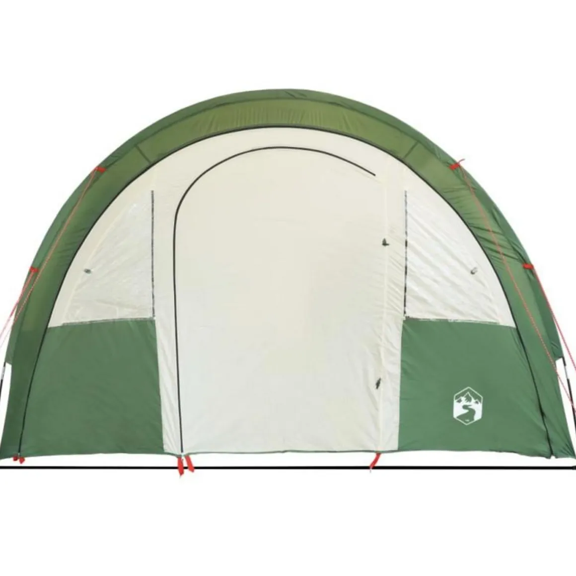 Tente de camping tunnel 4 personnes vert imperméable