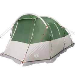 Tente de camping tunnel 4 personnes vert imperméable