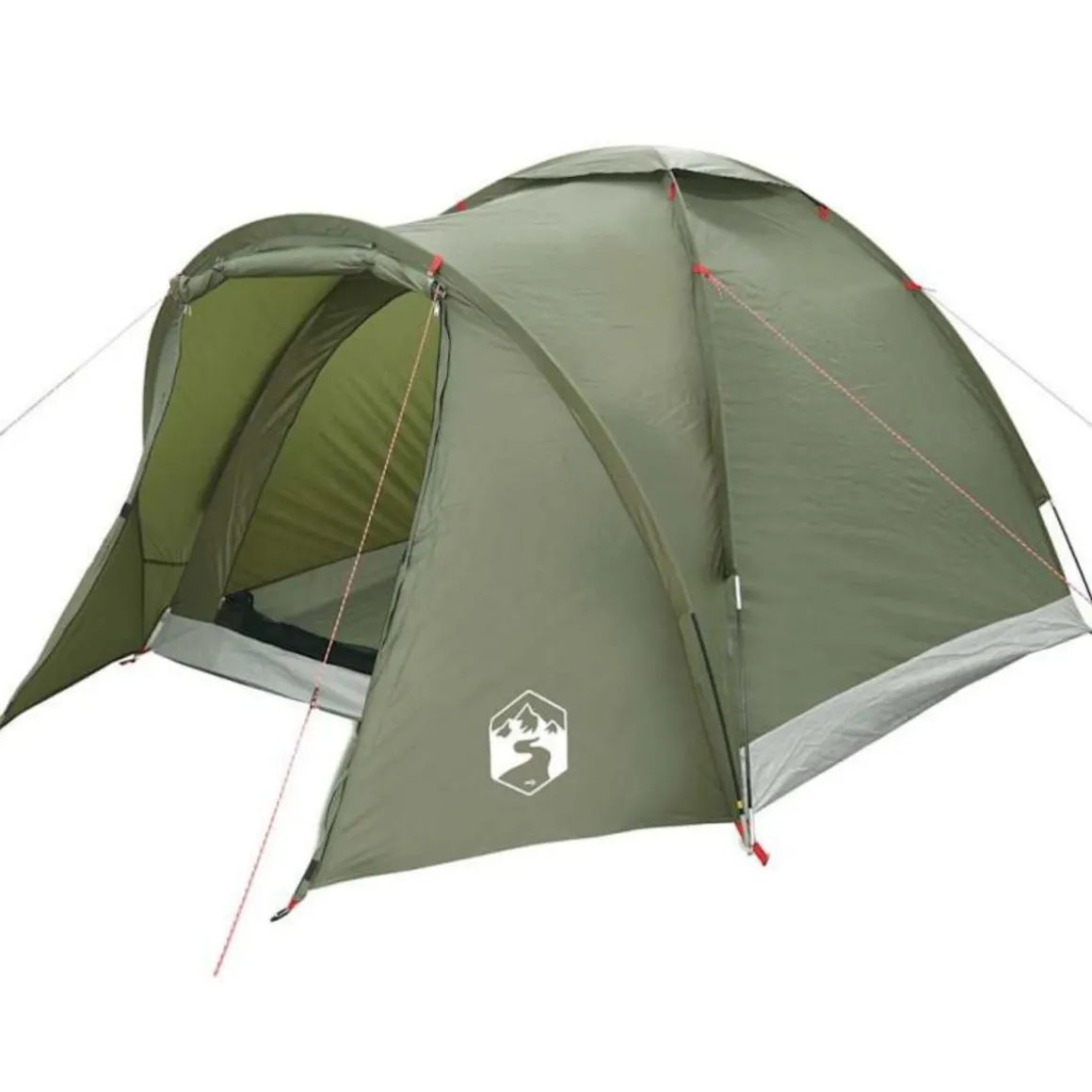 Tente de pêche 2 personnes vert olive imperméable