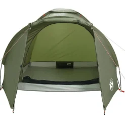 Tente de pêche 2 personnes vert olive imperméable