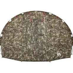 Tente de pêche 5 personnes camouflage imperméable