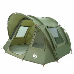 Tente de pêche 2 personnes vert olive imperméable