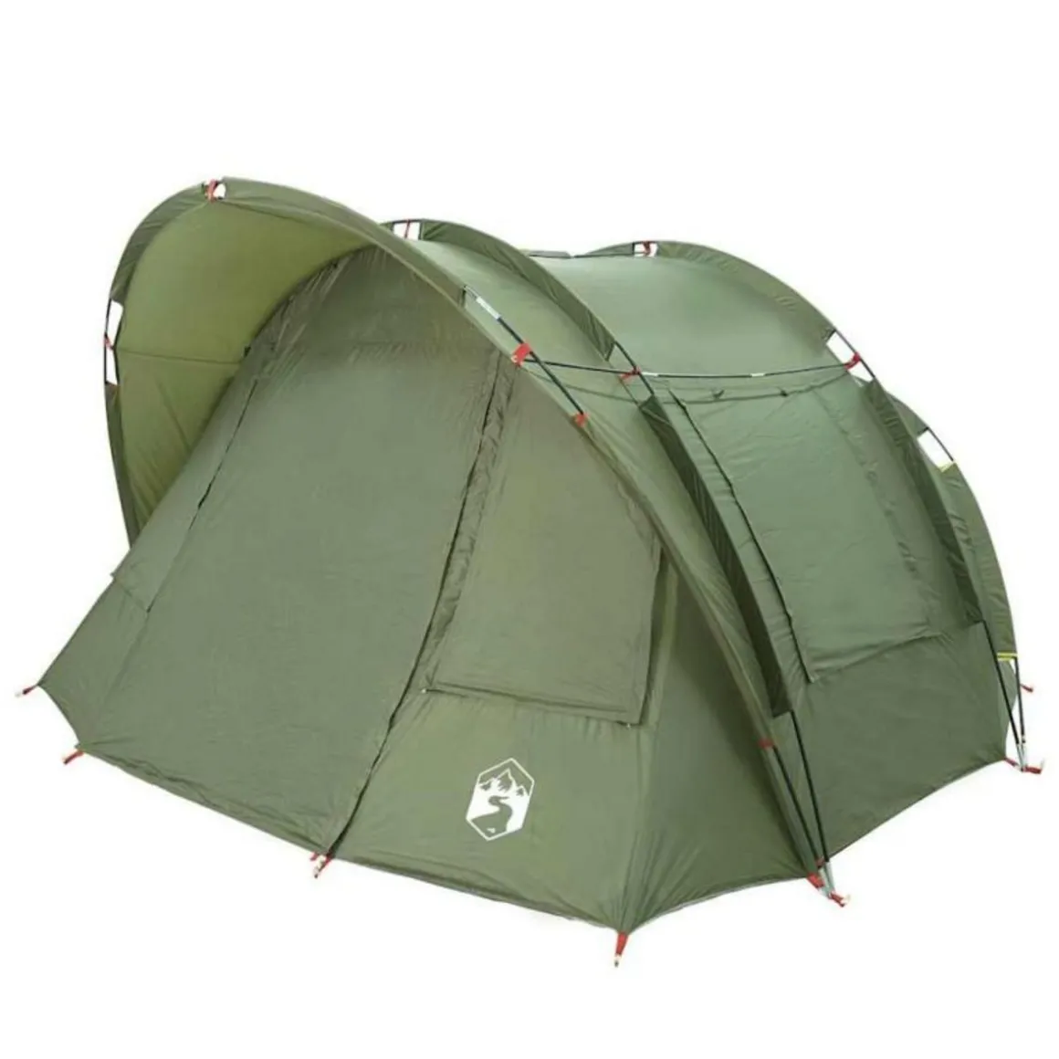 Tente de pêche 2 personnes vert olive imperméable