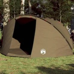 Tente de pêche 5 personnes vert olive imperméable