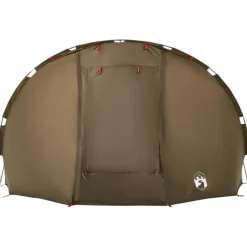 Tente de pêche 5 personnes vert olive imperméable