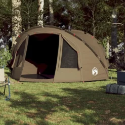 Tente de pêche 4 personnes vert olive imperméable