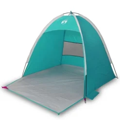 Tente de plage 3 personnes vert imperméable