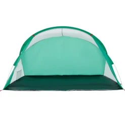 Tente de plage 2 personnes vert d eau escamotable imperméable