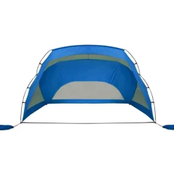 Tente de plage bleu azuré 274x178x170 148 cm 185T polyester