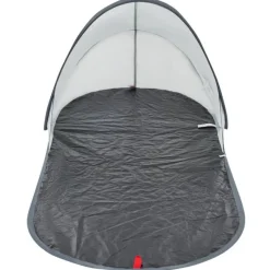 Tente de plage gris escamotable imperméable