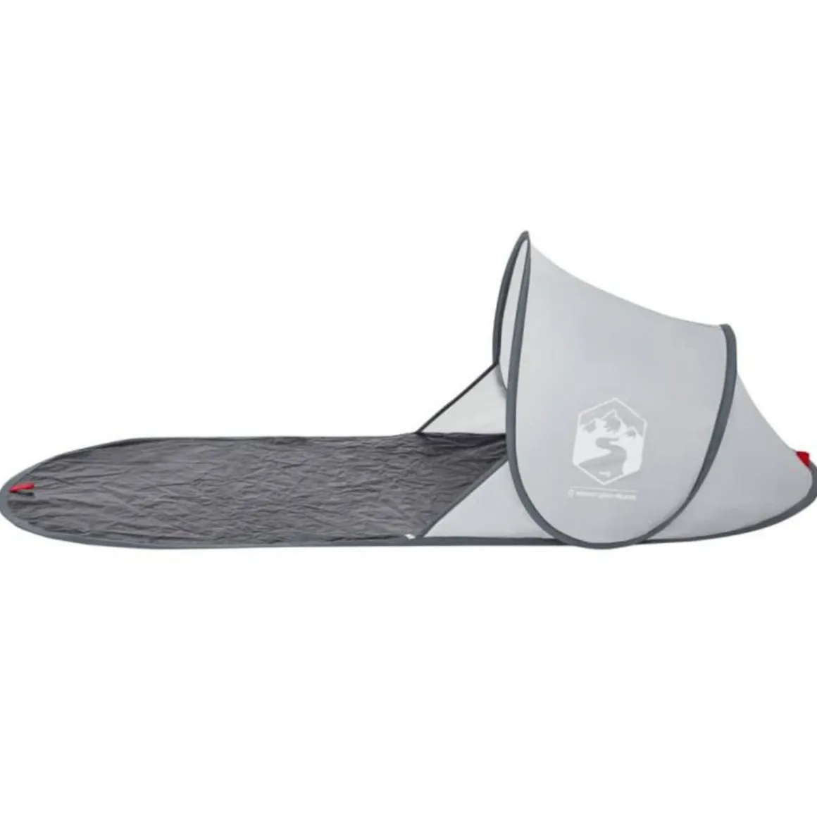 Tente de plage gris escamotable imperméable