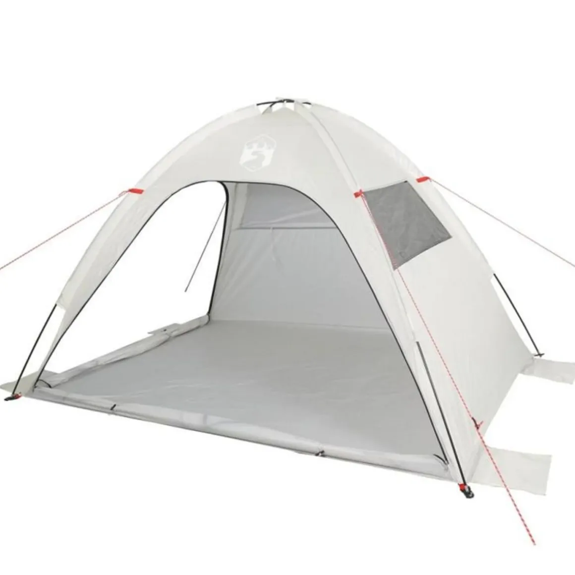 Tente de plage gris imperméable