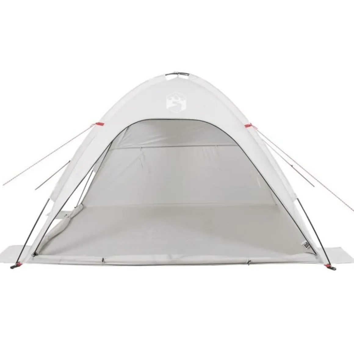 Tente de plage gris imperméable