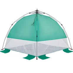 Tente de plage vert d eau libération rapide imperméable