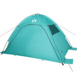 Tente de plage vert d eau imperméable